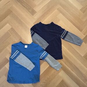 Hanna Andersson Blue Crewneck Duo